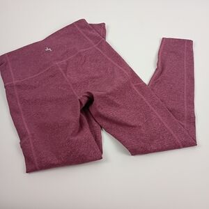 Woman's Small Joy Lab Leggings Maroon